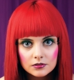 Краска цветная для волос смываемая, 88 мл в цвете:poppy-red