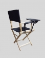 Кресло режиссера складное (стул - низкий) массив ясеня - ясень натуральный, со столиком пюпитром