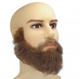 Борода  полная с усами, профессиональная, накладная, с усами 2 (натуральный волос)